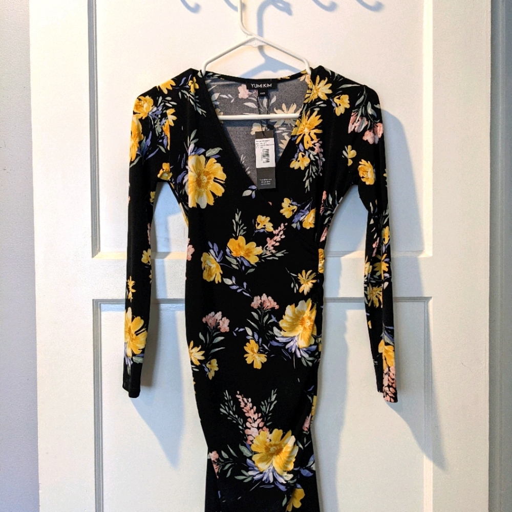 Yumi Kim Take Me Out Jersey Dress w Flowers
